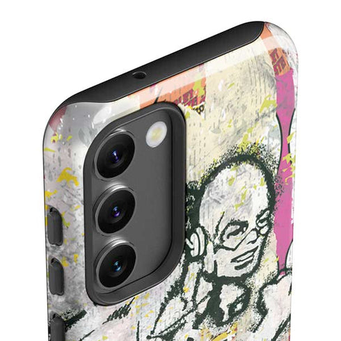 DC Comics The Flash Retro Abstract Running Pose Galaxy S23 Pro Case