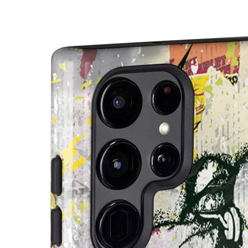 DC Comics The Flash Retro Abstract Running Pose Galaxy S24 Ultra Impact Case