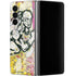 DC Comics The Flash Retro Abstract Running Pose Galaxy Z Fold4 5G Skin