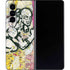 DC Comics The Flash Retro Abstract Running Pose Galaxy Z Fold4 5G Skin