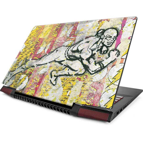 DC Comics The Flash Retro Abstract Running Pose Lenovo IdeaPad Skin