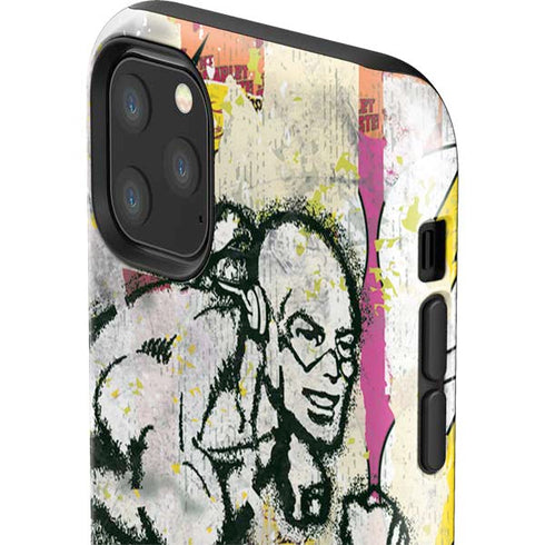 DC Comics The Flash Retro Abstract Running Pose iPhone 11 Pro Max Impact Case