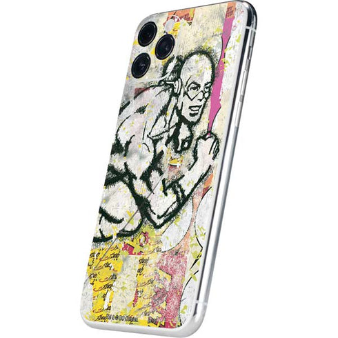DC Comics The Flash Retro Abstract Running Pose iPhone 11 Pro Skin