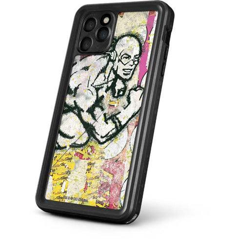 DC Comics The Flash Retro Abstract Running Pose iPhone 11 Pro Waterproof Case
