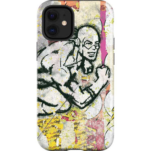 DC Comics The Flash Retro Abstract Running Pose iPhone 12 Mini Impact Case
