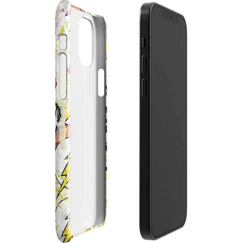 DC Comics The Flash Retro Abstract Running Pose iPhone 12 Mini Lite Case
