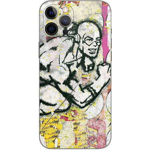 DC Comics The Flash Retro Abstract Running Pose iPhone 12 Pro Max Skin