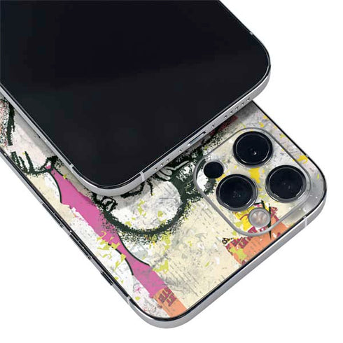 DC Comics The Flash Retro Abstract Running Pose iPhone 12 Pro Max Skin