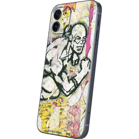 DC Comics The Flash Retro Abstract Running Pose iPhone 12 Skin
