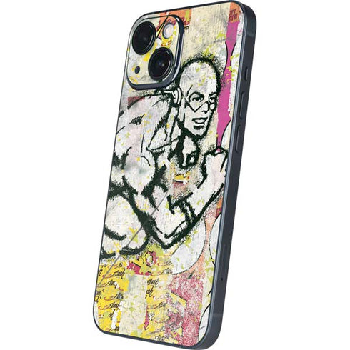 DC Comics The Flash Retro Abstract Running Pose iPhone 13 Mini Skin