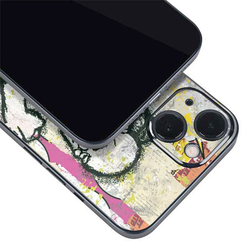 DC Comics The Flash Retro Abstract Running Pose iPhone 13 Mini Skin