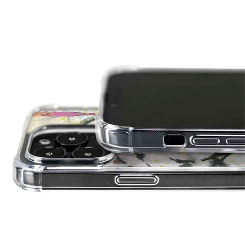 DC Comics The Flash Retro Abstract Running Pose iPhone 13 Pro MagSafe Case