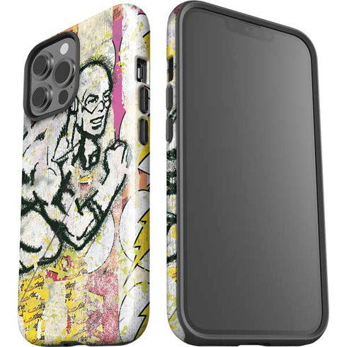 DC Comics The Flash Retro Abstract Running Pose iPhone 13 Pro Max Impact Case