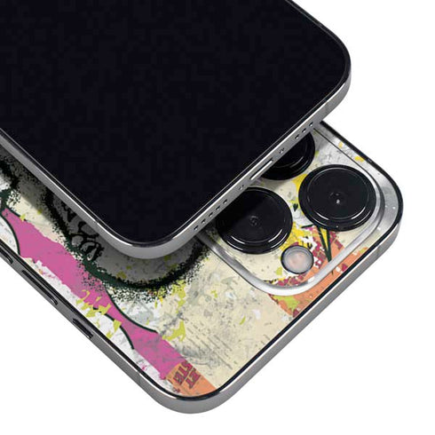 DC Comics The Flash Retro Abstract Running Pose iPhone 13 Pro Skin