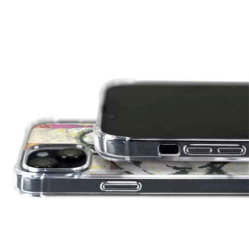 DC Comics The Flash Retro Abstract Running Pose iPhone 14 Plus MagSafe Case