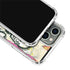 DC Comics The Flash Retro Abstract Running Pose iPhone 14 Pro Clear Case