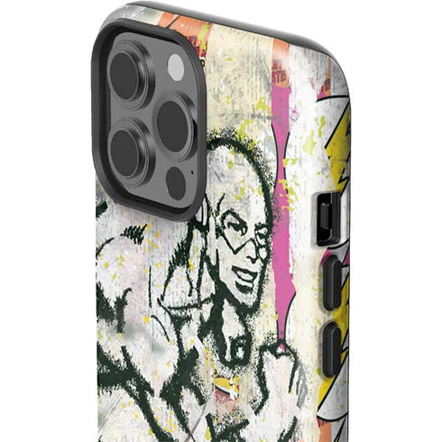 DC Comics The Flash Retro Abstract Running Pose iPhone 15 Pro Max Impact Case