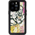 DC Comics The Flash Retro Abstract Running Pose iPhone 14 Pro Waterproof Case
