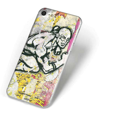 DC Comics The Flash Retro Abstract Running Pose iPhone 7 Skin