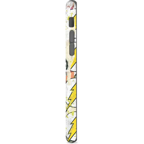 DC Comics The Flash Retro Abstract Running Pose iPhone 8 Pro Case