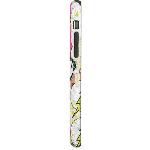 DC Comics The Flash Retro Abstract Running Pose iPhone XS Pro Case