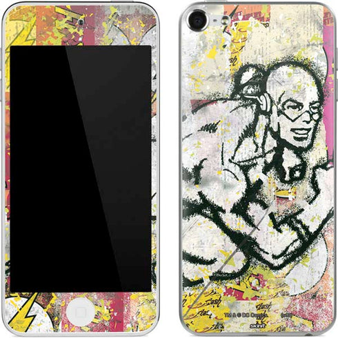 DC Comics The Flash Retro Abstract Running Pose Apple iPod Skin