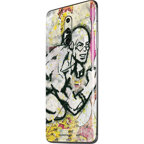 DC Comics The Flash Retro Abstract Running Pose OnePlus 7 Pro Skin
