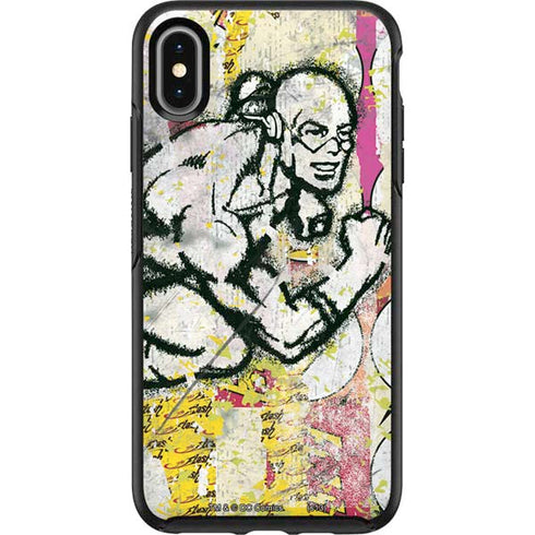 DC Comics The Flash Retro Abstract Running Pose Otterbox Symmetry iPhone Skin