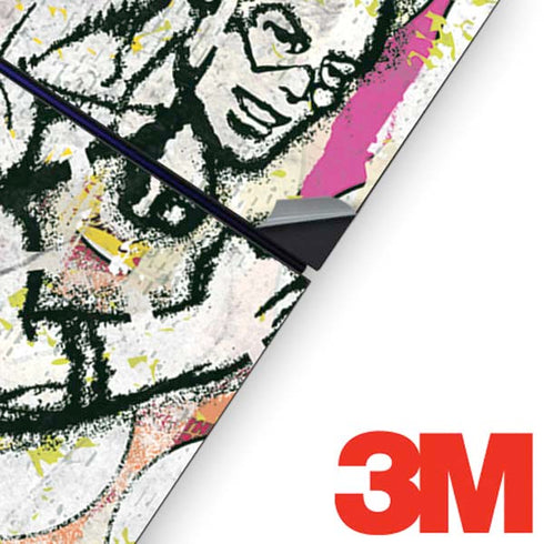 DC Comics The Flash Retro Abstract Running Pose PS4 Console Skin