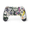 DC Comics The Flash Retro Abstract Running Pose PS4 Controller Skin
