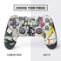 DC Comics The Flash Retro Abstract Running Pose PS4 Controller Skin