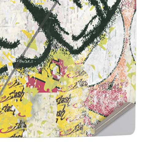 DC Comics The Flash Retro Abstract Running Pose PS5 Console Skin