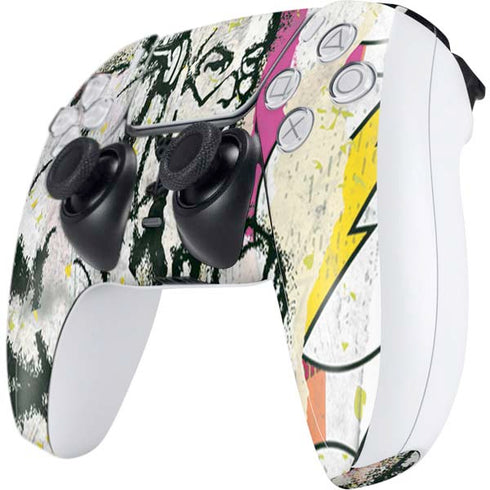 DC Comics The Flash Retro Abstract Running Pose PS5 Controller Skin