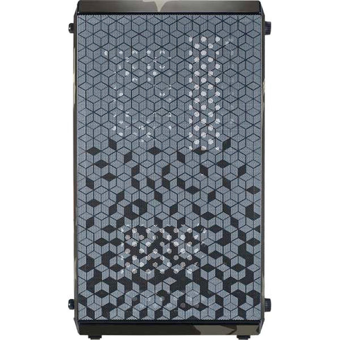 DC Comics The Flash Retro Action Pose Cooler Master MasterBox Q300L Mini Tower Skin