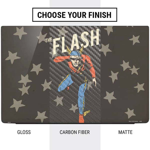 DC Comics The Flash Retro Action Pose Dell Vostro Skin