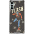 DC Comics The Flash Retro Action Pose Galaxy A13 5G Clear Case
