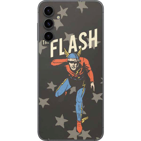 DC Comics The Flash Retro Action Pose Galaxy A14 5G Skin