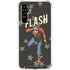 DC Comics The Flash Retro Action Pose Galaxy A54 5G Clear Case