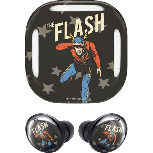 DC Comics The Flash Retro Action Pose Galaxy Buds Pro Skin