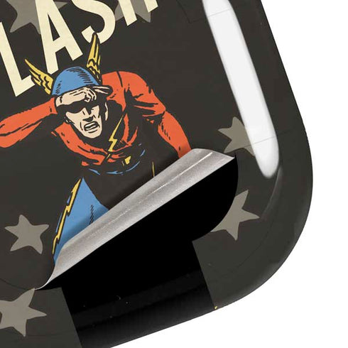 DC Comics The Flash Retro Action Pose Galaxy Buds Pro Skin