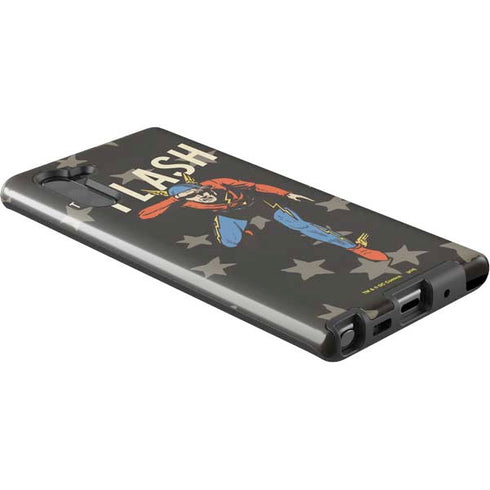 DC Comics The Flash Retro Action Pose Galaxy Note 10 Pro Case