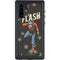 DC Comics The Flash Retro Action Pose Galaxy Note 10 Waterproof Case