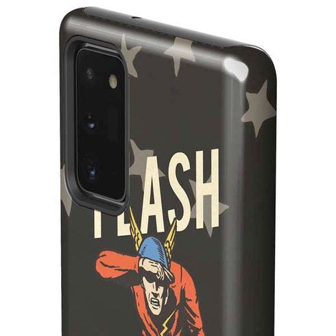 DC Comics The Flash Retro Action Pose Galaxy Note20 5G Pro Case