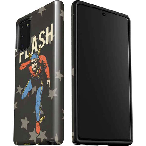 DC Comics The Flash Retro Action Pose Galaxy Note20 5G Pro Case