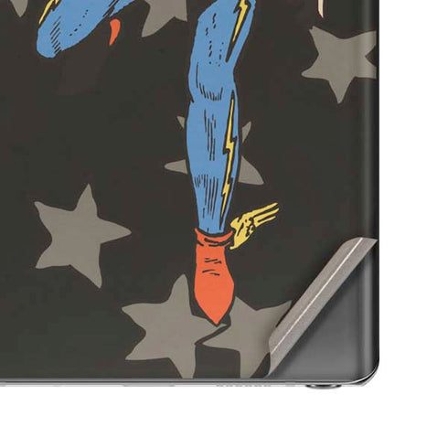 DC Comics The Flash Retro Action Pose Galaxy Note20 5G Skin