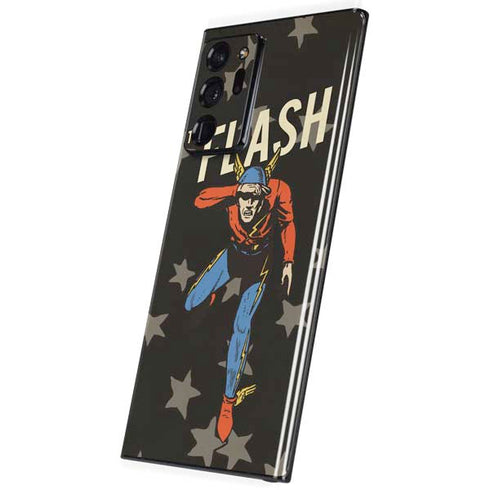 DC Comics The Flash Retro Action Pose Galaxy Note20 Ultra 5G Skin