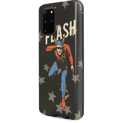 DC Comics The Flash Retro Action Pose Galaxy S20 Plus Pro Case