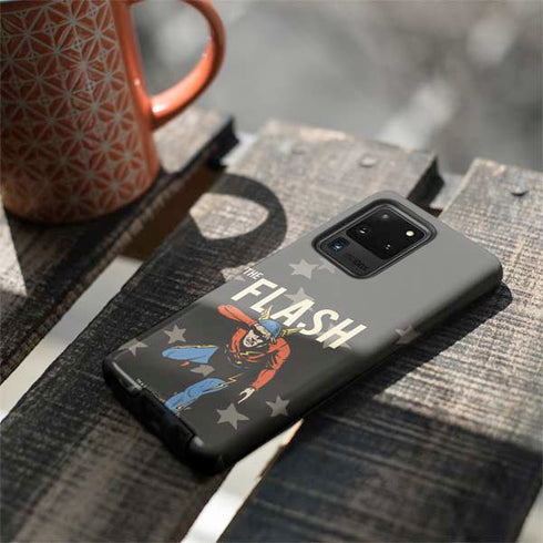DC Comics The Flash Retro Action Pose Galaxy S20 Ultra 5G Pro Case