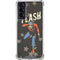 DC Comics The Flash Retro Action Pose Galaxy S21 5G Clear Case