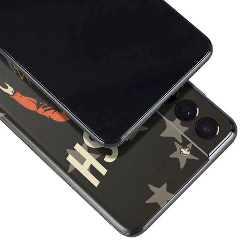 DC Comics The Flash Retro Action Pose Galaxy S21 Plus 5G Skin